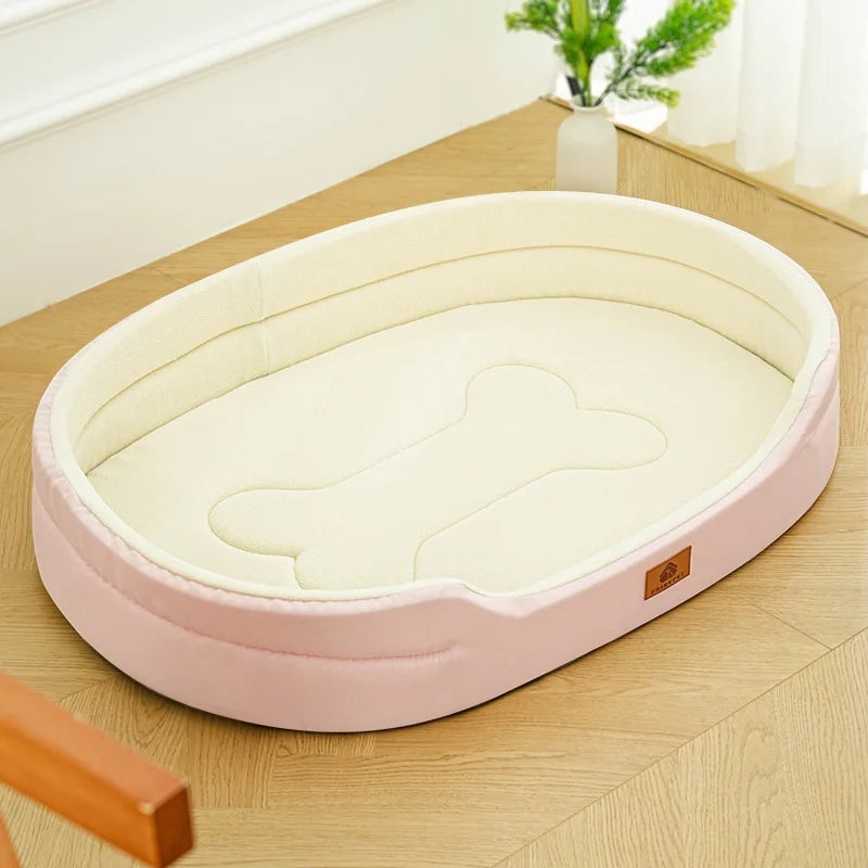 Waterproof Anti-Mite Square Dog Bed