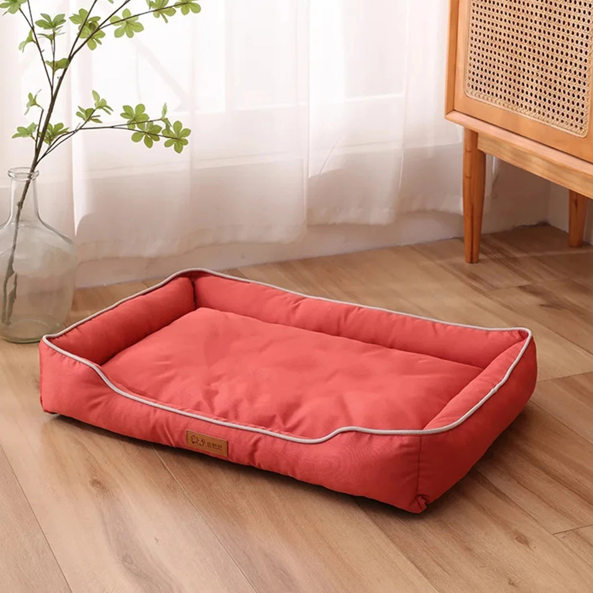 Four-Season Waterproof Square Pet Bed