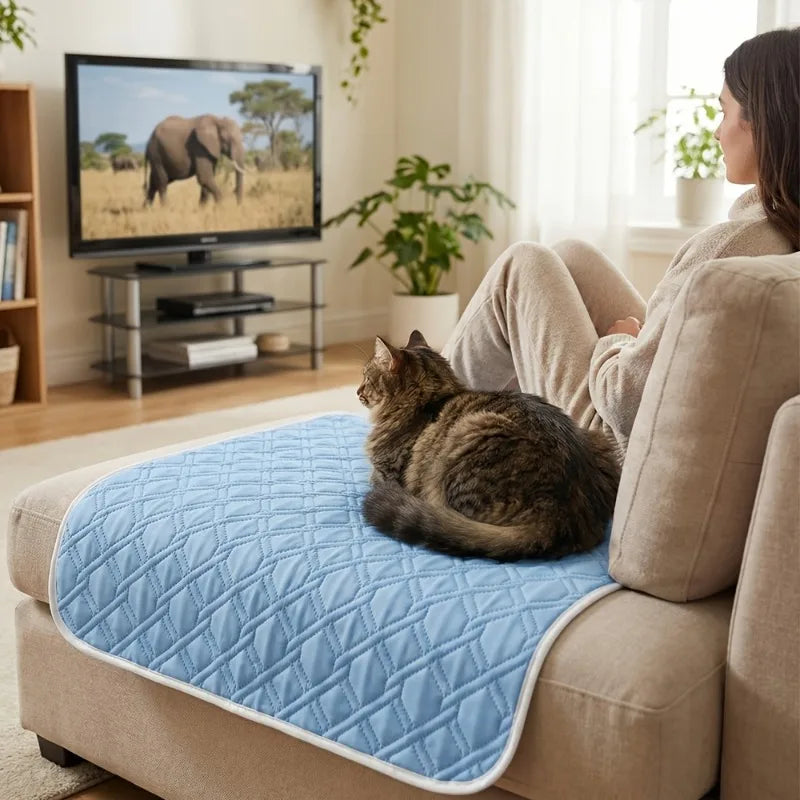 KEMORELA Ice Silk Cooling Dog Mat