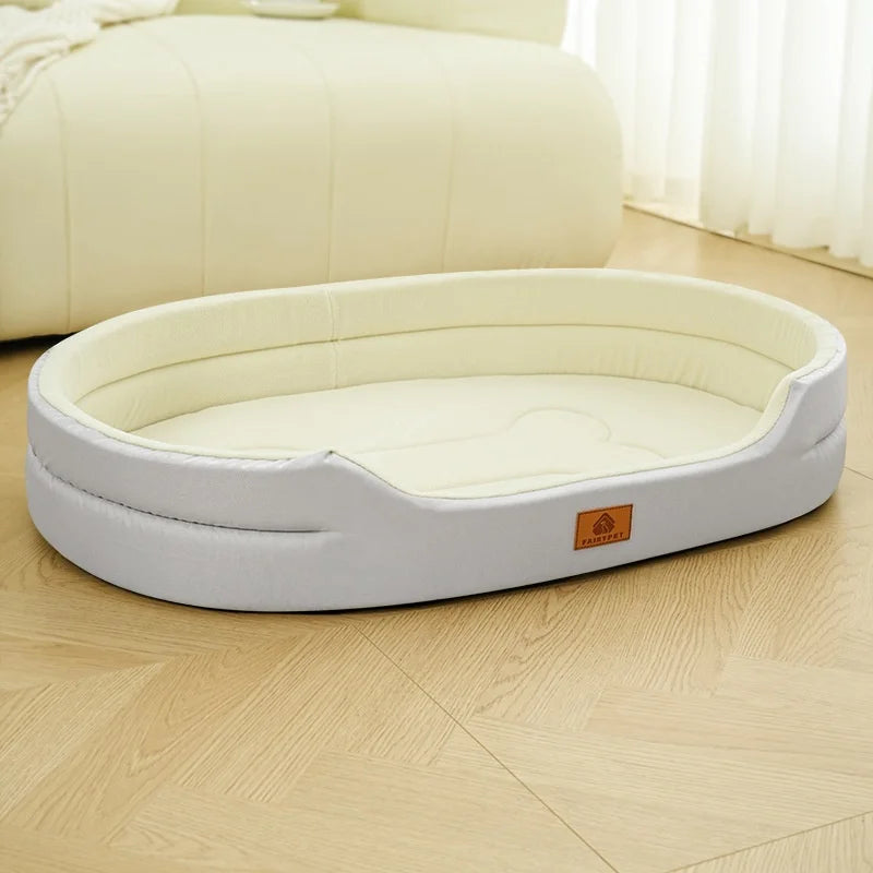 Waterproof Anti-Mite Square Dog Bed