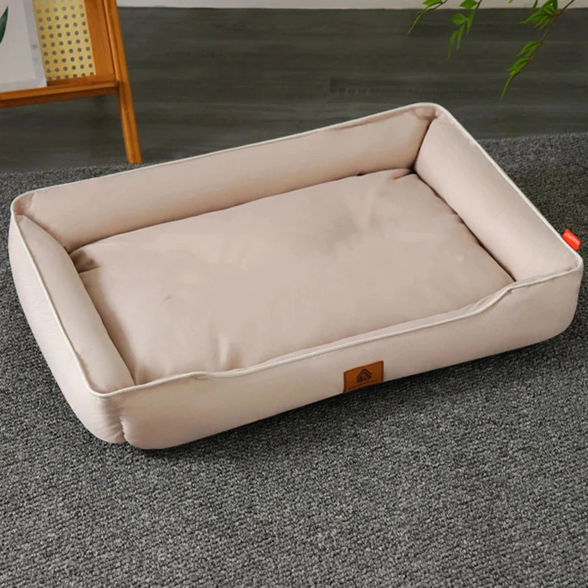Four-Season Waterproof Square Pet Bed