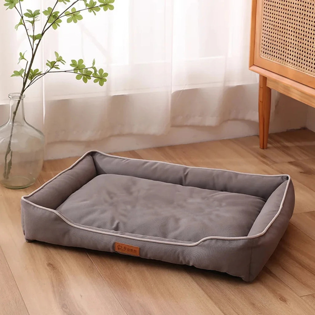 Four-Season Waterproof Square Pet Bed