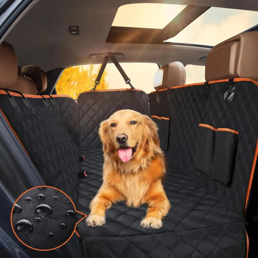 Waterproof Hammock-Style Dog Car Seat Cover