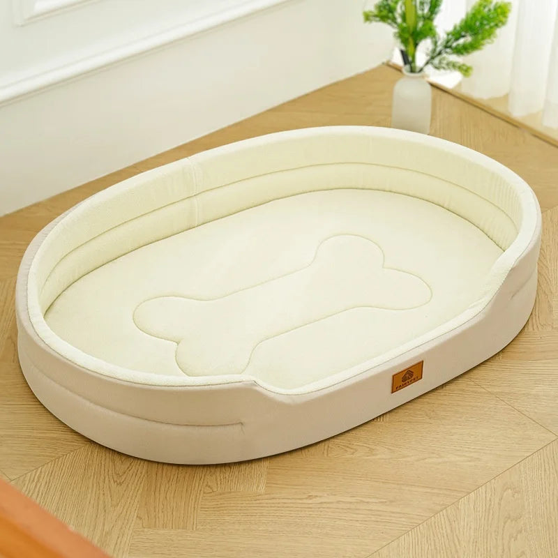 Waterproof Anti-Mite Square Dog Bed
