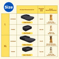 Foldable Plush Orthopedic Couch Bed