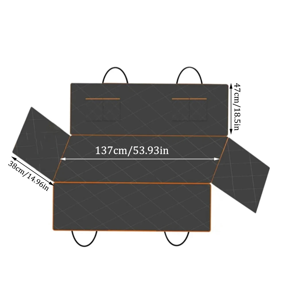 Waterproof Hammock-Style Dog Car Seat Cover