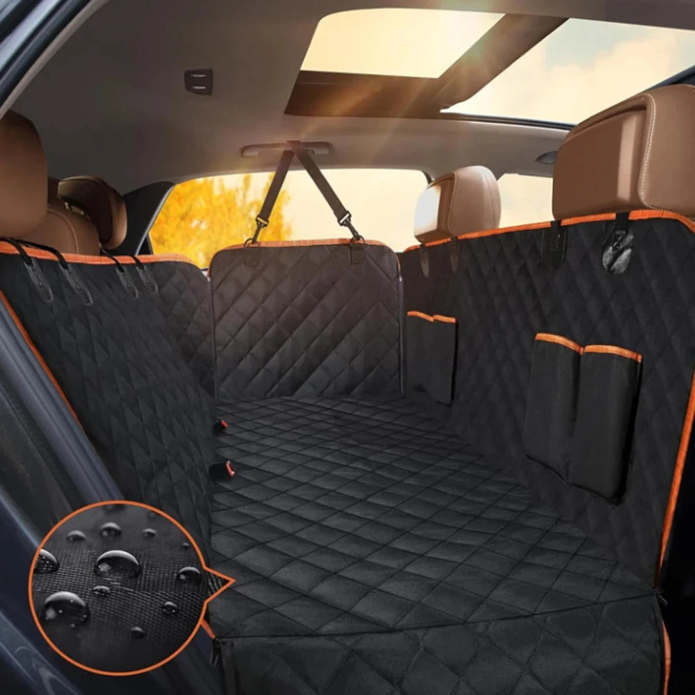 Waterproof Hammock-Style Dog Car Seat Cover